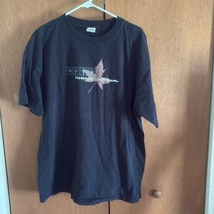Vintage Dashboard Confessional Black Graphic Tee XL